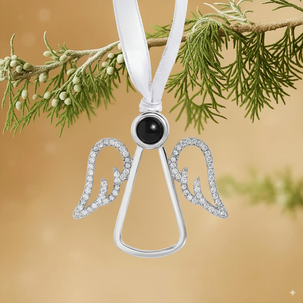 Personalized Angel Photo Ornament
