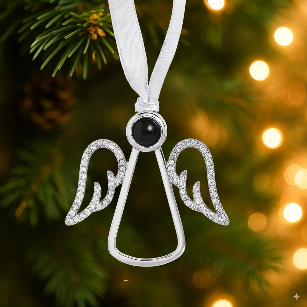 Personalized Angel Photo Ornament